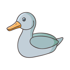 duck decoy icon, duck decoy vector illustration-simple illustration of duck decoy, perfect for duck decoy logos and themed design 