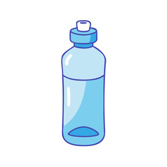 water bottle icon, water bottle vector illustration-simple illustration of water bottle, perfect for water bottle logos and themed design 