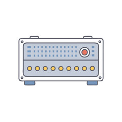 amplifier icon, amplifier vector illustration-simple illustration of amplifier, perfect for amplifier logos and themed design 
