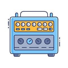 amplifier icon, amplifier vector illustration-simple illustration of amplifier, perfect for amplifier logos and themed design 