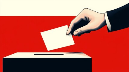 Polish Presidential Election Minimalist Design