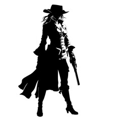 Female Pirate – A Bold and Fearless Woman of the High Seas. This Stunning Artwork Captures the Spirit of Adventure, Perfect for Fantasy Projects, Illustrations, and Pirate-Themed Designs.