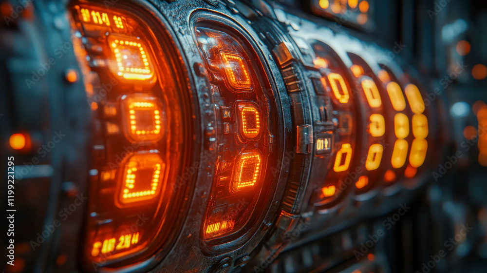 Poster a glowing virtual vault with illuminated cryptocurrency icons in a futuristic setting, symbolizing t