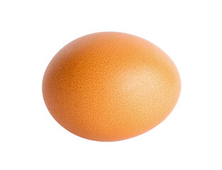Egg isolated on transparent background. Png format