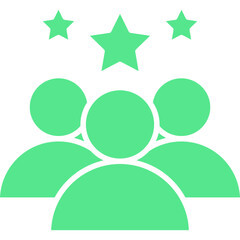 Customer icon single vector illustration