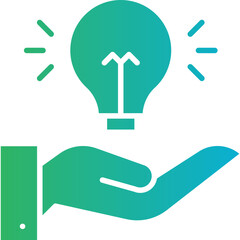 Solution icon single vector illustration