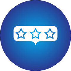 Feedback icon single vector illustration