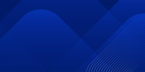 Abstract blue background. Modern simple blue geometric design. Minimal shapes. Suit for booklet, brochure, banner, poster, website, flyer, cover, corporate, backdrop. Vector illustration