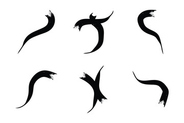 Creative Grunge Brush Stroke Abstract Bundle