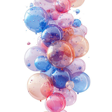 recommend clip art: colorful balloons isolated on transparent background.