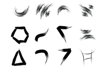 Brush Stroke B 6_Set V-2