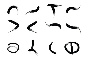 Brush Stroke B 6_Set V-1