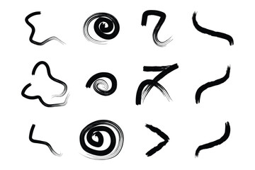 Brush Stroke B 6_Set V-1