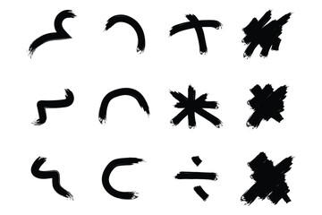 Brush Stroke B 6_Set V-1