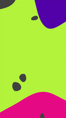 Geometric Neon Abstract Background Multicolored Pattern