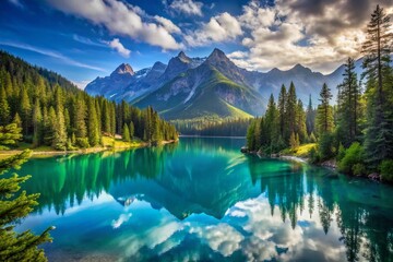 Fototapeta premium Stunning Blue Award Landscape Photography
