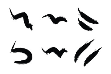 Creative Grunge Brush Stroke Abstract Bundle