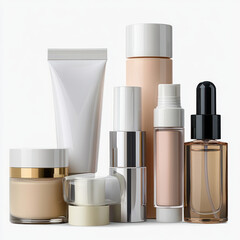 set of cosmetic products