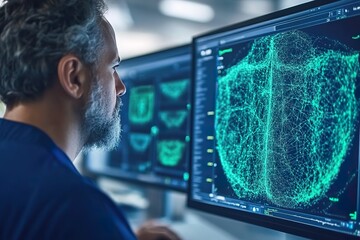 Medical professionals utilize advanced 3D printing technology for healthcare supplies