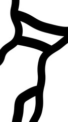 Abstract Black And White Pattern