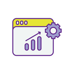 Fototapeta premium Reputation Management icon