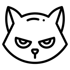 black cat icon