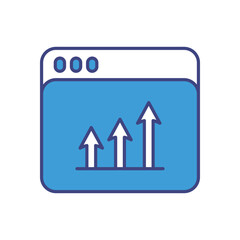 Web Traffic icon