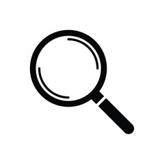 Magnifying glass icon vector illustration
