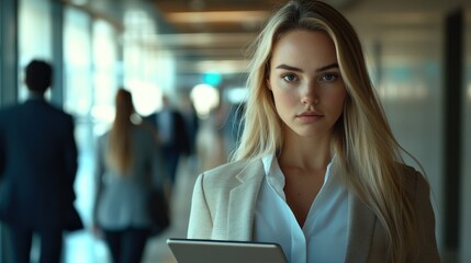 Portrait of a Confident Businesswoman