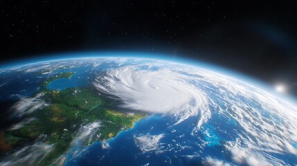 Tropical Cyclone from Space
