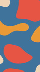 Pastel Color Hand Drawn Background