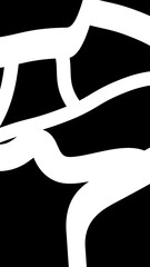 Abstract Black And White Pattern