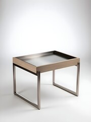 Functional Tray Table Isolated on White Background