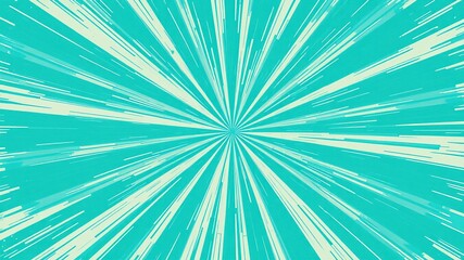 Teal Beige Radial Burst Distressed Texture