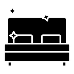 Cleaning Bedroom Icon