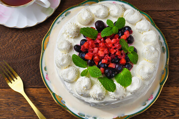 メキシコのスイーツ パステル・デ・トレス・レチェス(3種のミルクのケーキ)  Mexican sweets Pastel de Tres Leches ( Mexican Tres Leches Cake,Tres Leches Cake,Three Milk Cake, 3 Milk Cake) 