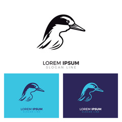 Obraz premium Avocet Logo Design.