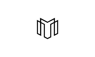 M logo vector