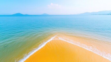 Serene Coastal Landscape