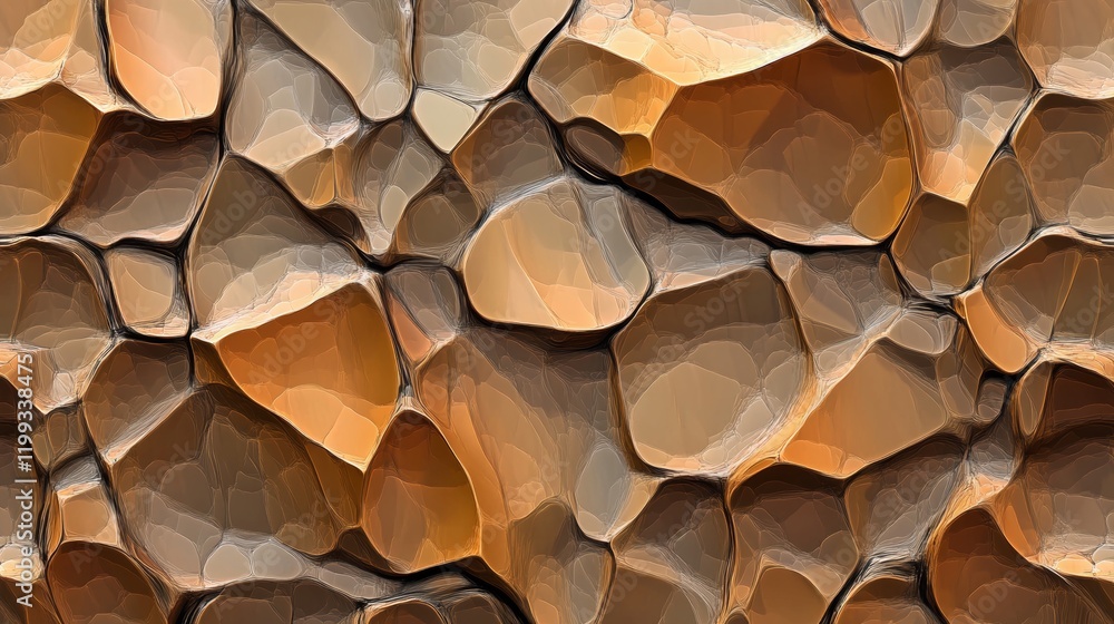 Poster Close up of a textured stone surface.  Perfect for backgrounds and design projects.