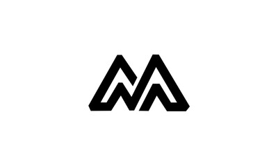 M logo vector