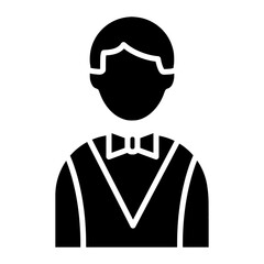 Male Croupier Icon
