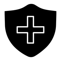 Fototapeta premium Health Insurance Icon