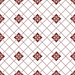 red and white pattern