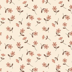 seamless pattern with flowers