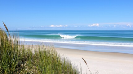 Serene Beach Seascape