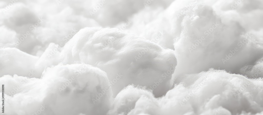 Poster soft white marshmallow textured background with ample copy space for design elements and typography,