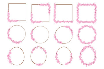 Sakura frames collection