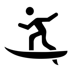 Surfing Icon