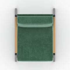 3d render armchair design element. Furniture